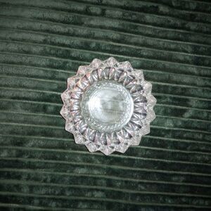 🆕🚬Vintage KIG Indonesia Crystal Cigar Cigarettes Ashtray